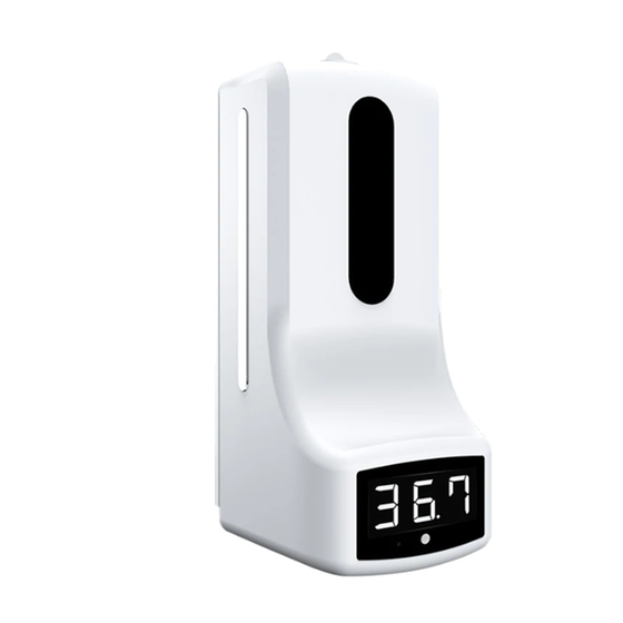 Βάση Aντισηπτικού με Aυτόματη Θερμομέτρηση K9 PRO image 0