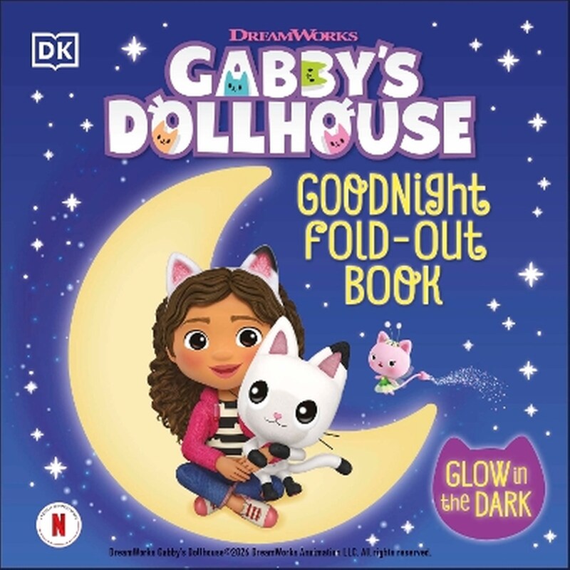 Gabbys Dollhouse Goodnight Fold-out Book