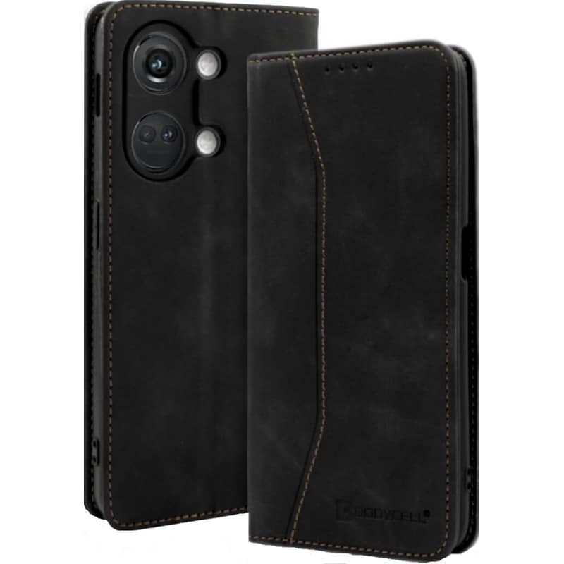 BODYCELL Θήκη Oneplus Nord 3 - Bodycell Πορτοφόλι - Black