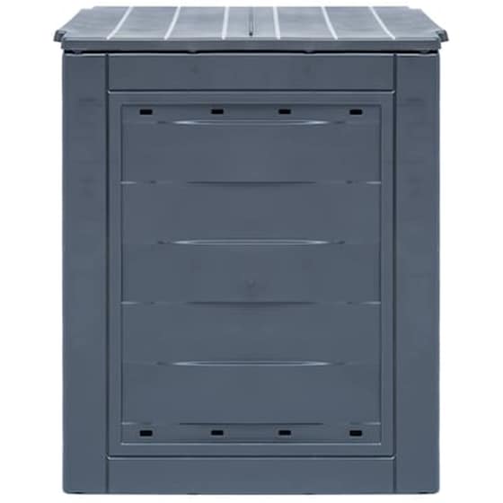 Vidaxl Κομποστοποιητής Κήπου Γκρι 60 X 60 X 73 Εκ. 260 Λίτρα image 4