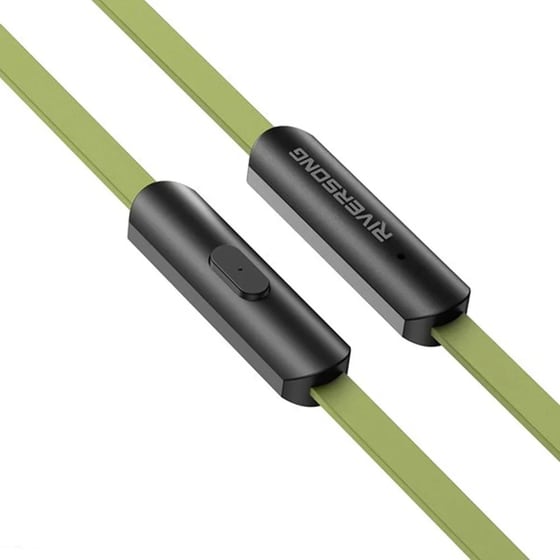 Ακουστικά Handsfree Riversong Spirit M1 3.5 mm - Πράσινο image 2