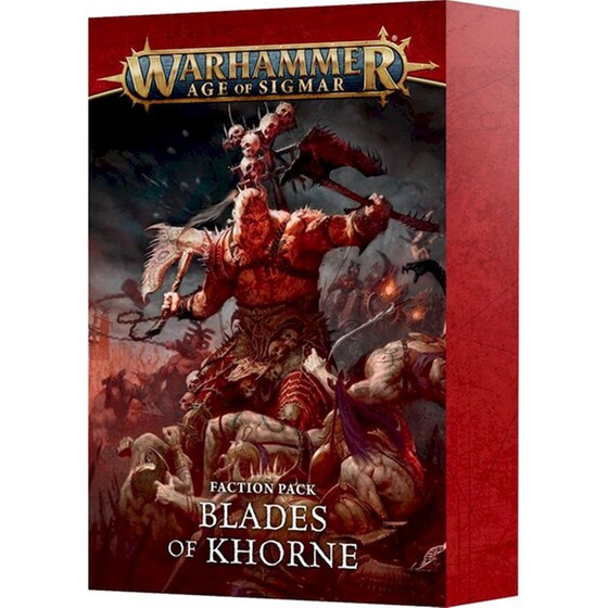 Warhammer Age of Sigmar - Warscroll Cards: Blades of Khorne (Games Workshop) image 0