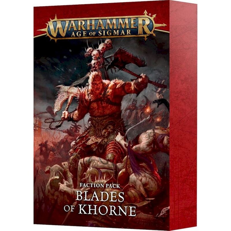 Warhammer Age of Sigmar - Warscroll Cards: Blades of Khorne (Games Workshop)