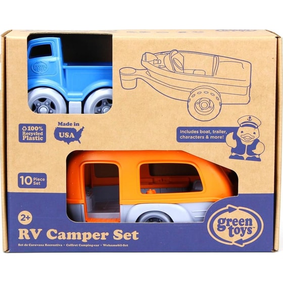 Green Toys Παιχνίδι Κάμπινγκ RV Camper Set image 0
