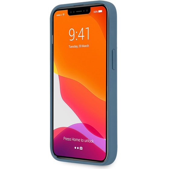 Guess “4g Logo Collection” Hard Case Pu Leather Θήκη Προστασίας Από Δερματίνη – Iphone 11 (μπλε – Guhcp13s4gmgbl) image 5