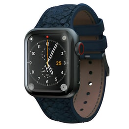 Λουράκι Njord Vatn Δερμάτινο για Apple Watch 38/40/41mm - Blue
