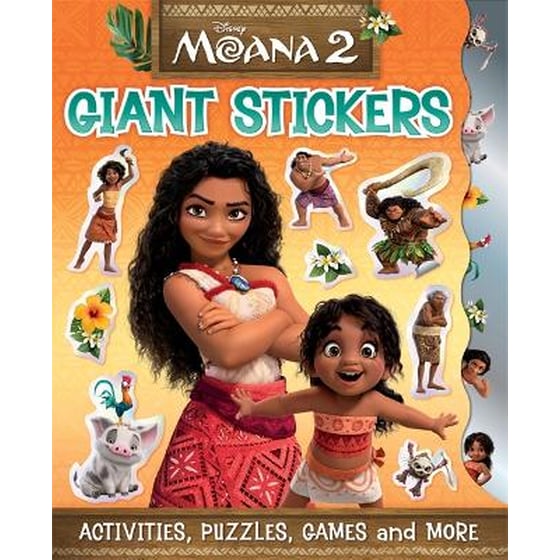 Disney Moana 2: Giant Stickers image 0