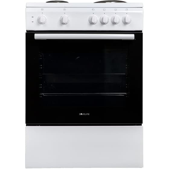 DAVOLINE DAE 400 WH 71 lt Λευκό Ηλεκτρική Κουζίνα Εμαγιέ image 0