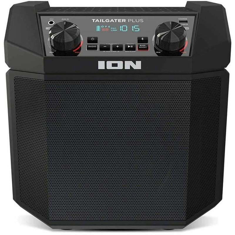 ION Party Speaker Ion Tailgater Plus 50 W με Μικρόφωνο - Μαύρο