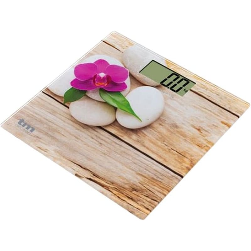 TM ELECTRON Ψηφιακή Ζυγαριά Σώματος TM Electron Zen Slim Καφέ