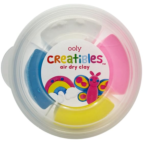 Πηλός Ooly Creatibles Mini Air Dry Clay Kit - Rainbow BFFs image 2