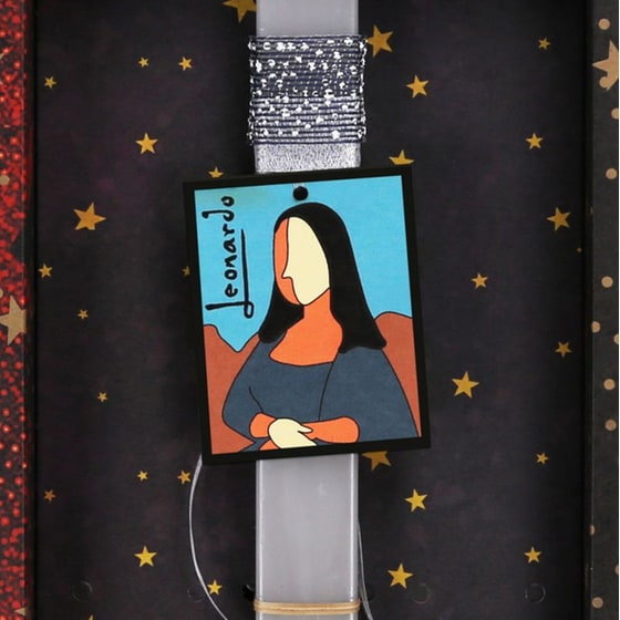 Λαμπάδα Synchronia Leonardo&nbsp;Da&nbsp;Vinci&nbsp;Mona&nbsp;Lisa image 2