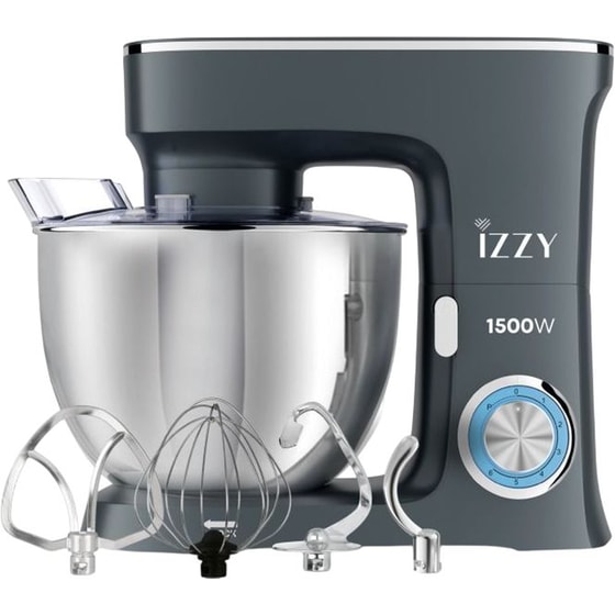 Κουζινομηχανή IZZY IZ-1505 CHEF PRO 1500 W 8 L Γκρι image 0