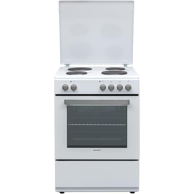 SHARP KF-76HNO22W-DE 69 Lt Λευκό Ηλεκτρική Κουζίνα Εμαγιέ