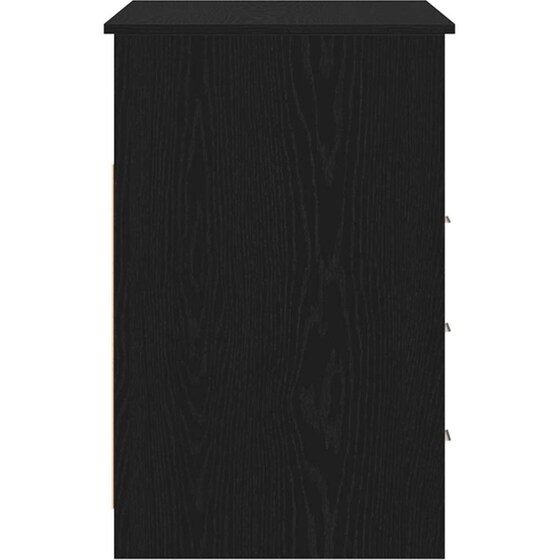 Γραφείο VidaXL με Συρτάρια από Τεχνητό Ξύλο 102x50x76 cm - Μαύρη Δρυς image 5