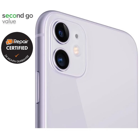 Μεταχειρισμένο Apple iPhone 11 64GB Purple second go value Certified by iRepair image 6