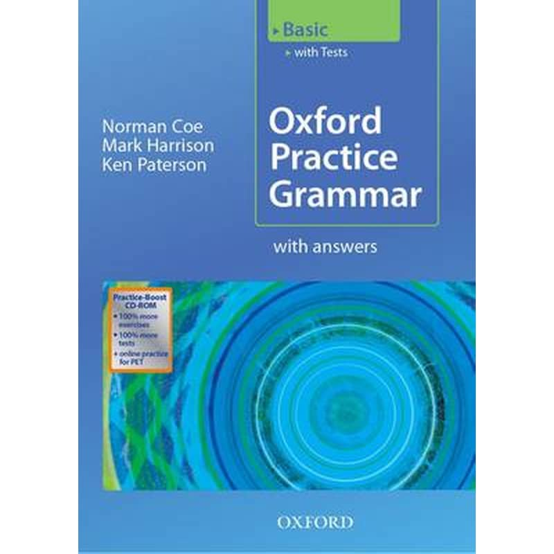 Oxford Practice Grammar Basic- With Key Practice-Boost CD-ROM Pack Basic level With Key Practice-coost CD-ROM Pack