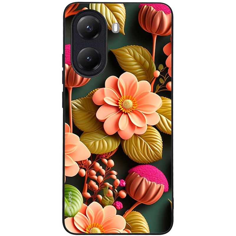 Θήκη Poco X7 Pro - Sonique 3D Flower Series - Multicolor