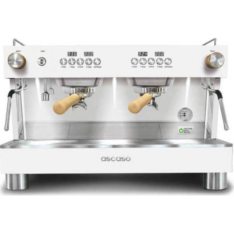 ASCASO Μηχανή Espresso ASCASO Barista T One 2 Group 3500 W + 2 x 1000 W Λευκό