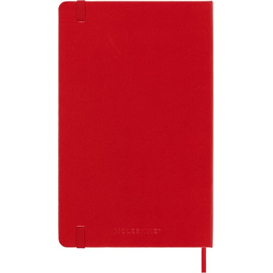 Ημερολόγιο Ημερήσιο Moleskine 2025 12M Large Red Hard image 1