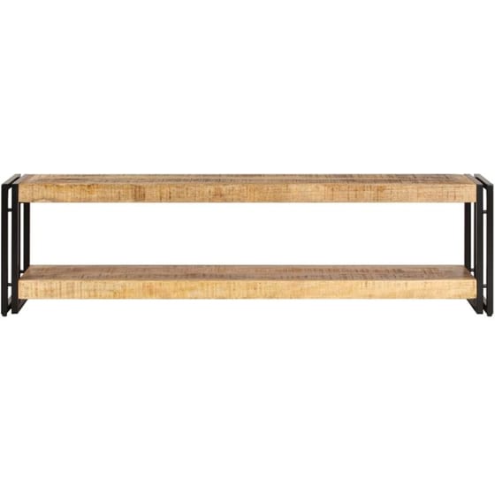 Έπιπλο Τηλεόρασης VidaXL από Ξύλο 150x30x40cm - Καφέ/Μαύρο image 1