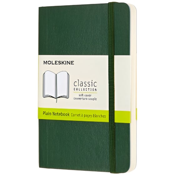 Σημειωματάριο Moleskine Plain Pocket Πράσινο (1 Τεμάχιο) image 0