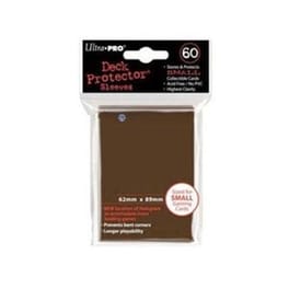 Ultra Pro - Small 60 Sleeves Solid Brown