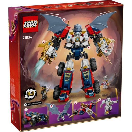 LEGO® Ninjago Zane's Ultra Combiner Mech (71834) image 6