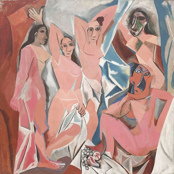 Παζλ Eurographics Pablo Picasso: Les Demoiselles d'Avignon - The Girls of Avignon  (500 Κομμάτια) image 2