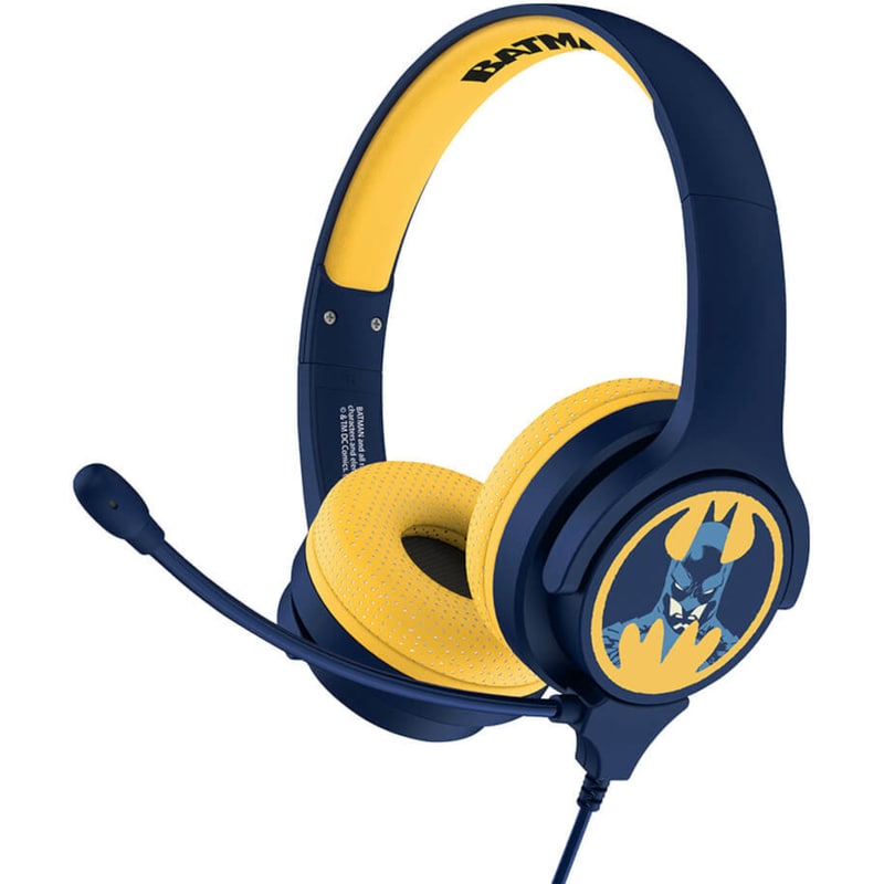 Image of Παιδικό Interactive Gaming Headset OTL Batman - Μπλε/Κίτρινο