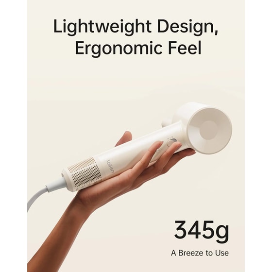 LAIFEN SE LITE Σεσουάρ Μαλλιών 1400 W Μπεζ image 4