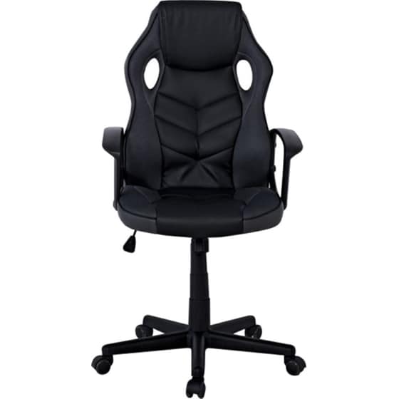 Καρέκλα Gaming Woodwell BF7700 από Τεχνητό Δέρμα - Μαύρη/Γκρι image 2