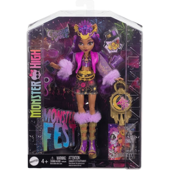 Κούκλα Monster High Monster Fest - Clawdeen (HXH80) image 2
