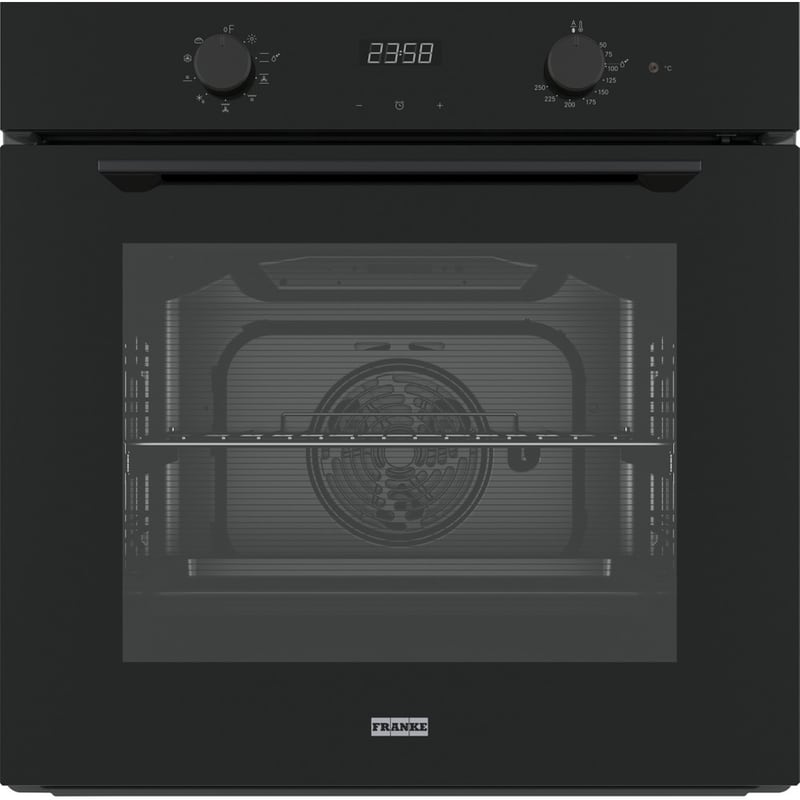 Franke Fma 86 H Tbk Υδρολυτικός Πολυλειτουργικός Φούρνος 71lt Black Steel