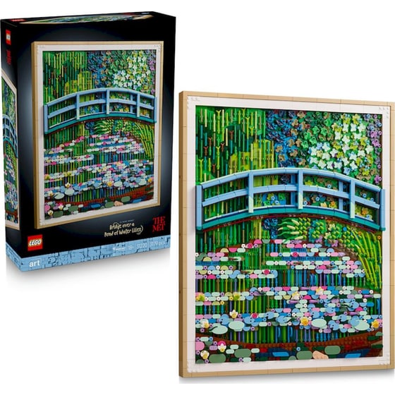 LEGO® Art Claude Monet – Bridge over a Pond of Water Lilies (31220) image 6