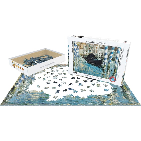 Παζλ Eurographics Fine Art Collection: Edouard Manet - The Grand Canal of Venice (1000 Kομμάτια) image 2