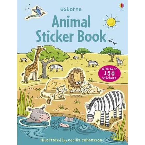 Animal Sticker Book with Stickers image 0