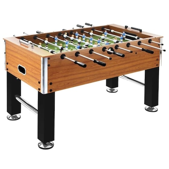 Vidaxl Ποδοσφαιράκι Επιτ. Αν. Καφέ/μαύρο 140x74,5x87,5 Εκ. 60κ. Ατσάλι image 0