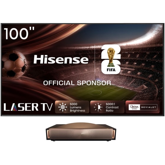Laser TV Hisense 4K Smart 100L9QD - Καφε image 0