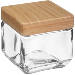 Βάζο Αποθήκευσης Τροφίμων Spitishop Γυάλινο 850ml - Διάφανο