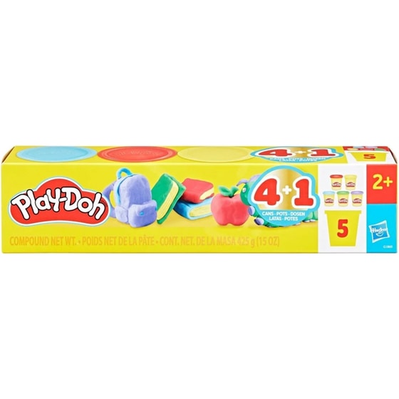 Hasbro Play-Doh Σετ Back to School - 5 Τεμάχια image 1