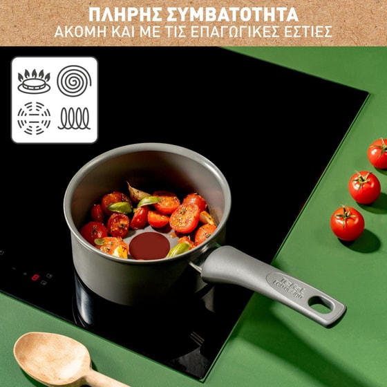 Κατσαρολάκι Γάλακτος TEFAL C42622 16 cm Μαύρο image 3