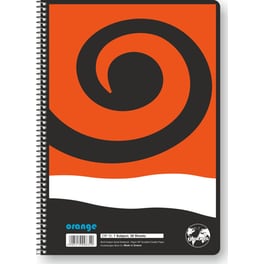 Τετράδιο Σπιράλ Globus A4 Orange 30 Φύλλων (1 Τεμάχιο)