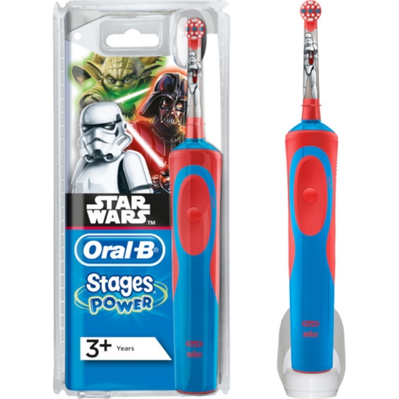 Ηλεκτρική Οδοντόβουρτσα ORAL-B STAGES POWER STAR WARS για Παιδιά 3+ Κόκκινο image 0