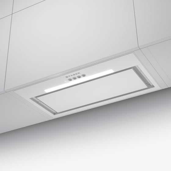 FABER 305.0665.357 INKA LUX EVO WH MATT A52 Μηχανισμός Απορρόφησης 52 cm - Λευκό image 1