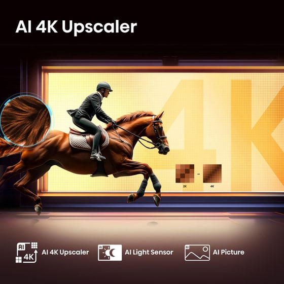 Hisense QLED 85" 4K Smart Τηλεόραση 85E7Q image 6