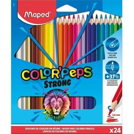 Ξυλομπογιές Maped Strong (24 Τεμάχια)