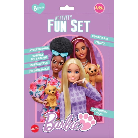 Barbie activity fun set image 0