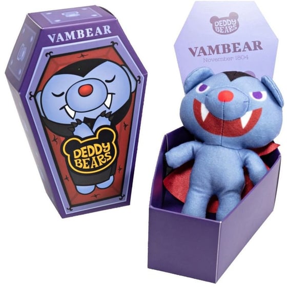 Λούτρινο DEDDY BEARS S1 Φερετράκι (14cm) - Τυχαία Επιλογή Σχεδίου image 4
