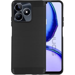 Θήκη Realme C51/ Realme C53 - Sonique Carbon Brushed Σιλικόνη - Μαύρο